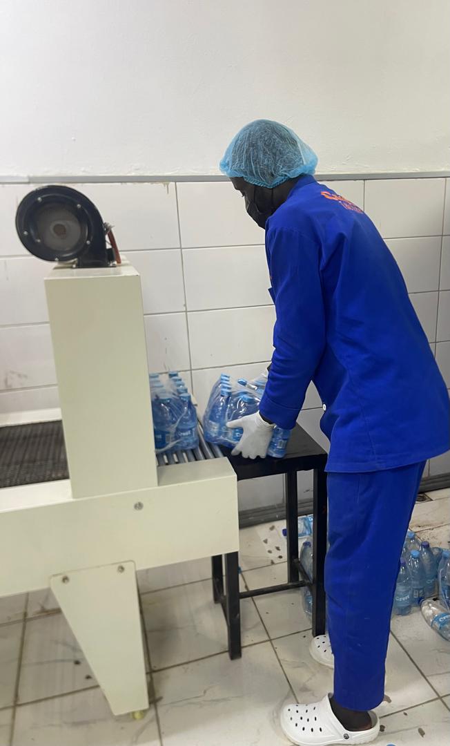 Crest Water production line - Table water manufacturing process