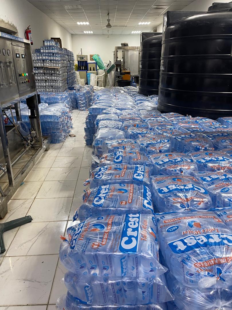 Crest Water bottling machine - Automated water packaging