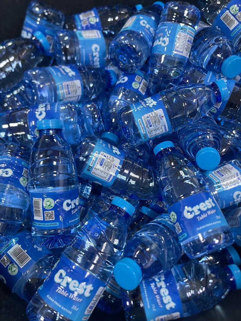 Crest Water product lineup - Complete water product range